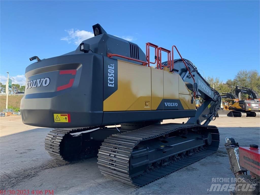 Volvo EC350EL Kāpurķēžu ekskavatori