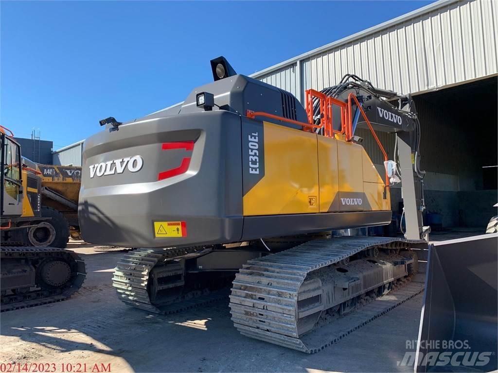 Volvo EC350EL Kāpurķēžu ekskavatori