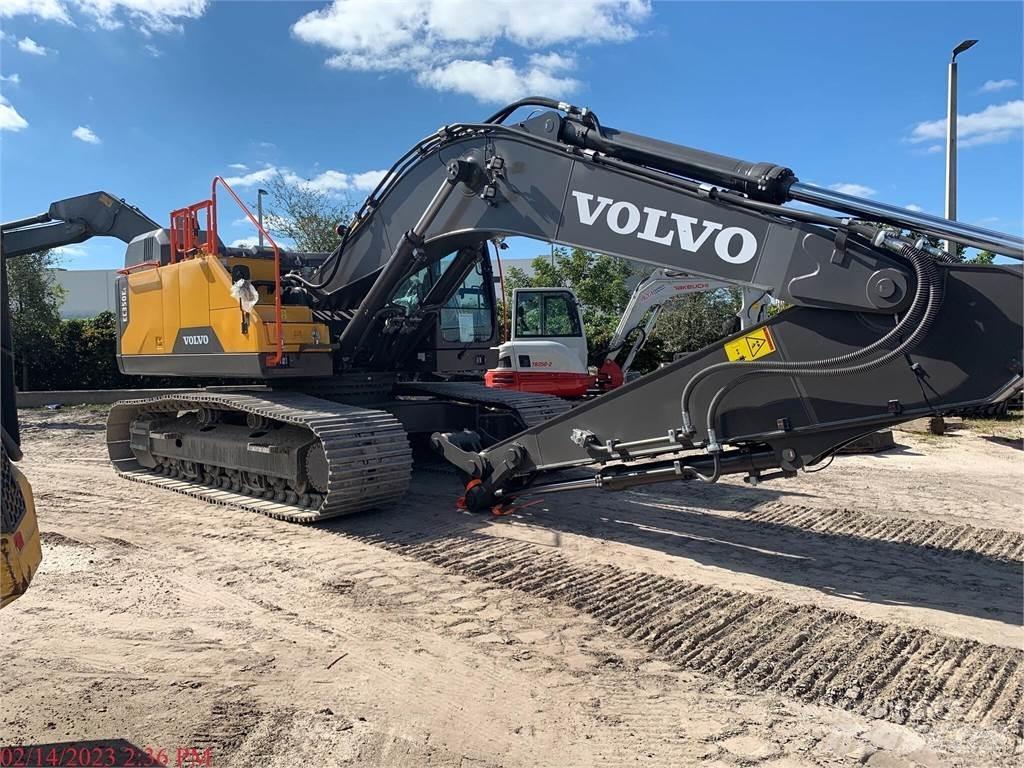 Volvo EC350EL Kāpurķēžu ekskavatori