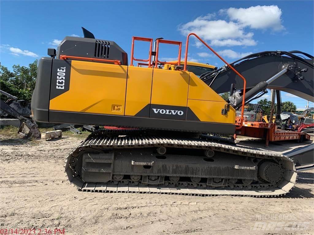 Volvo EC350EL Kāpurķēžu ekskavatori