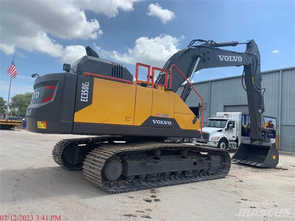 Volvo EC350EL Kāpurķēžu ekskavatori