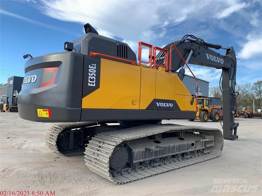 Volvo EC350EL Kāpurķēžu ekskavatori