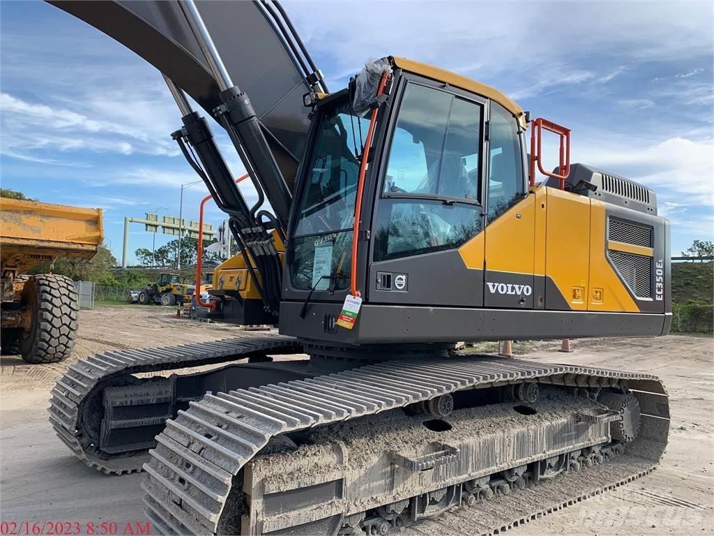 Volvo EC350EL Kāpurķēžu ekskavatori
