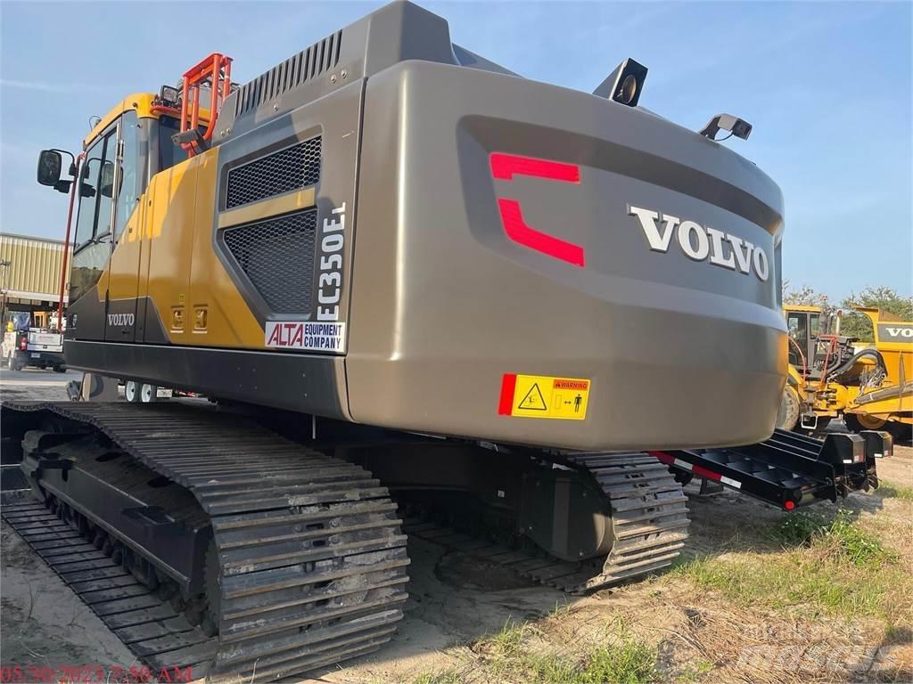 Volvo EC350EL Kāpurķēžu ekskavatori