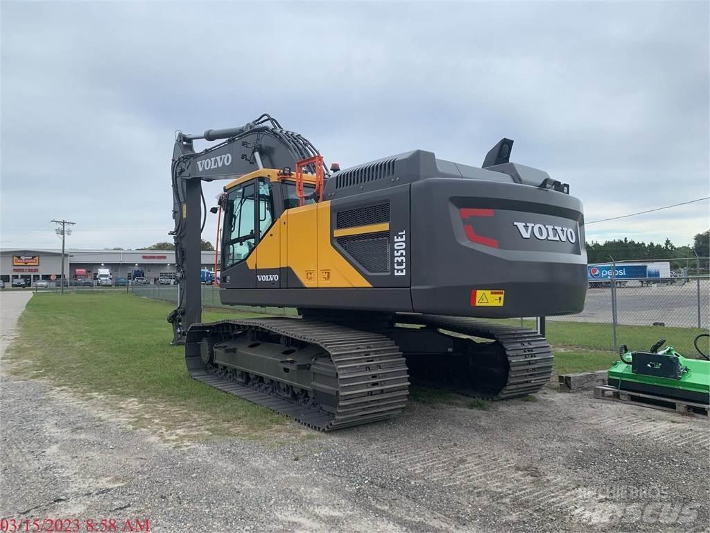 Volvo EC350EL Kāpurķēžu ekskavatori