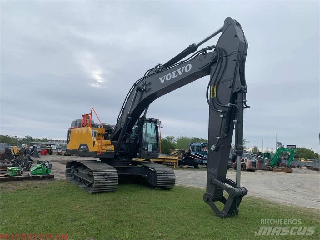 Volvo EC350EL Kāpurķēžu ekskavatori
