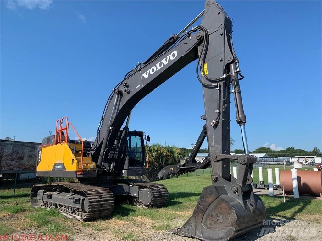 Volvo EC350EL Kāpurķēžu ekskavatori