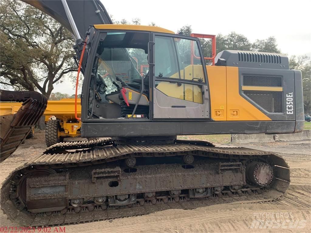 Volvo EC350EL Kāpurķēžu ekskavatori