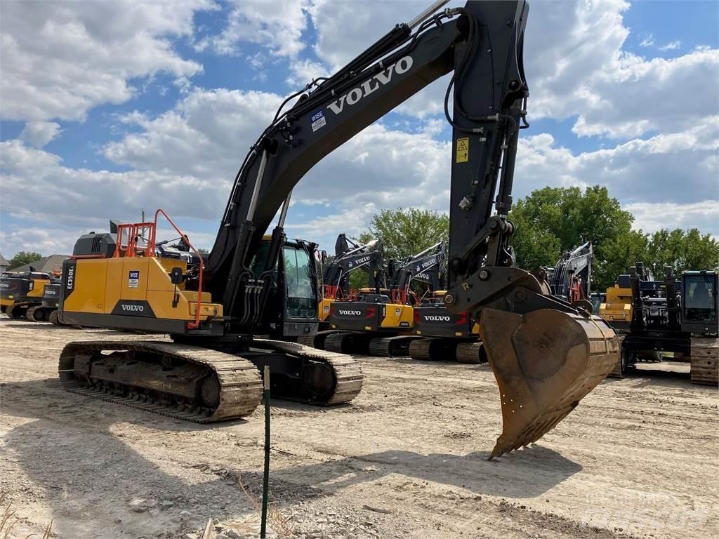 Volvo EC350EL Kāpurķēžu ekskavatori
