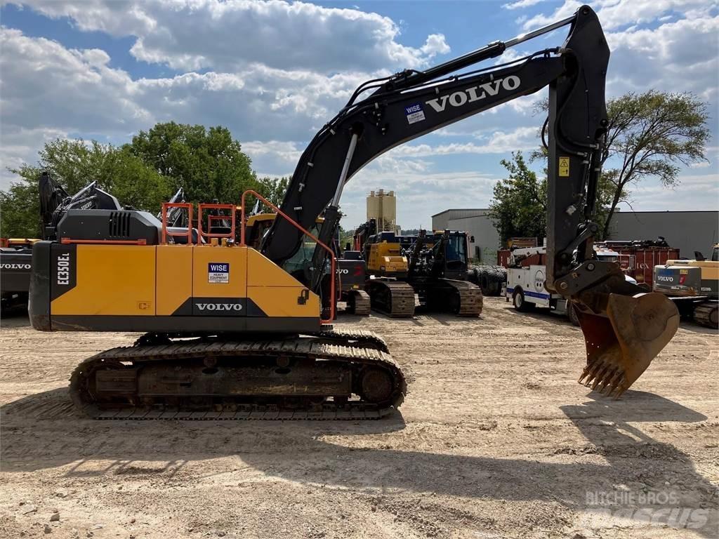 Volvo EC350EL Kāpurķēžu ekskavatori