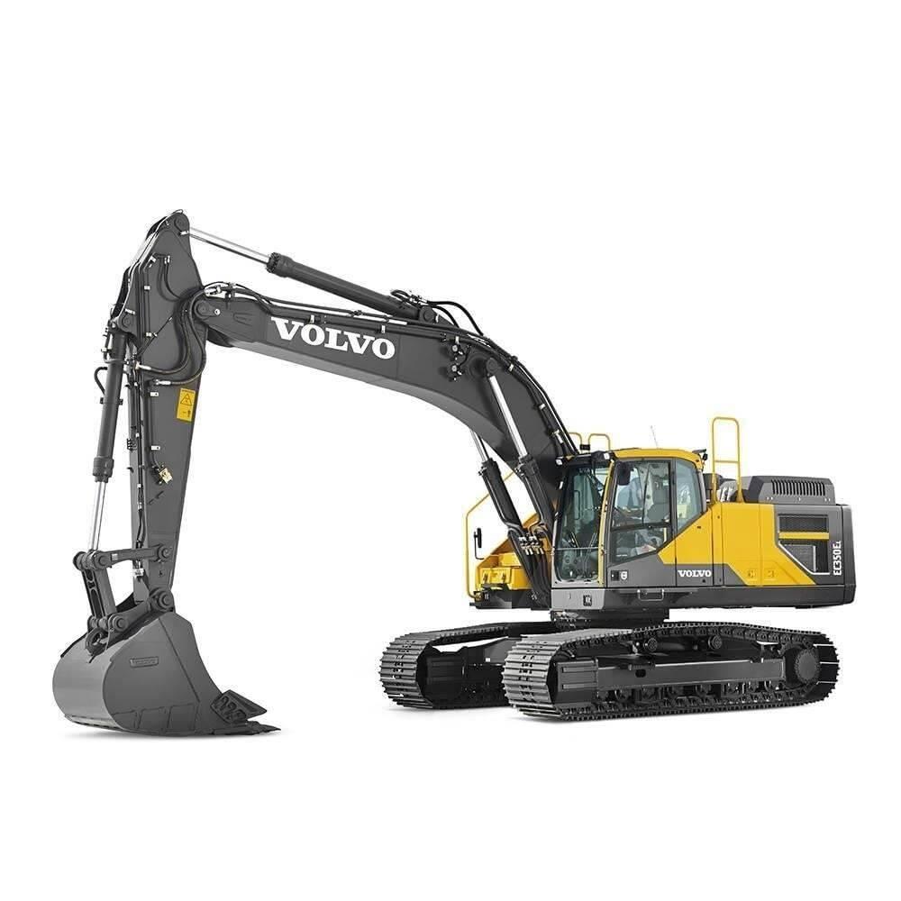 Volvo EC350EL Kāpurķēžu ekskavatori