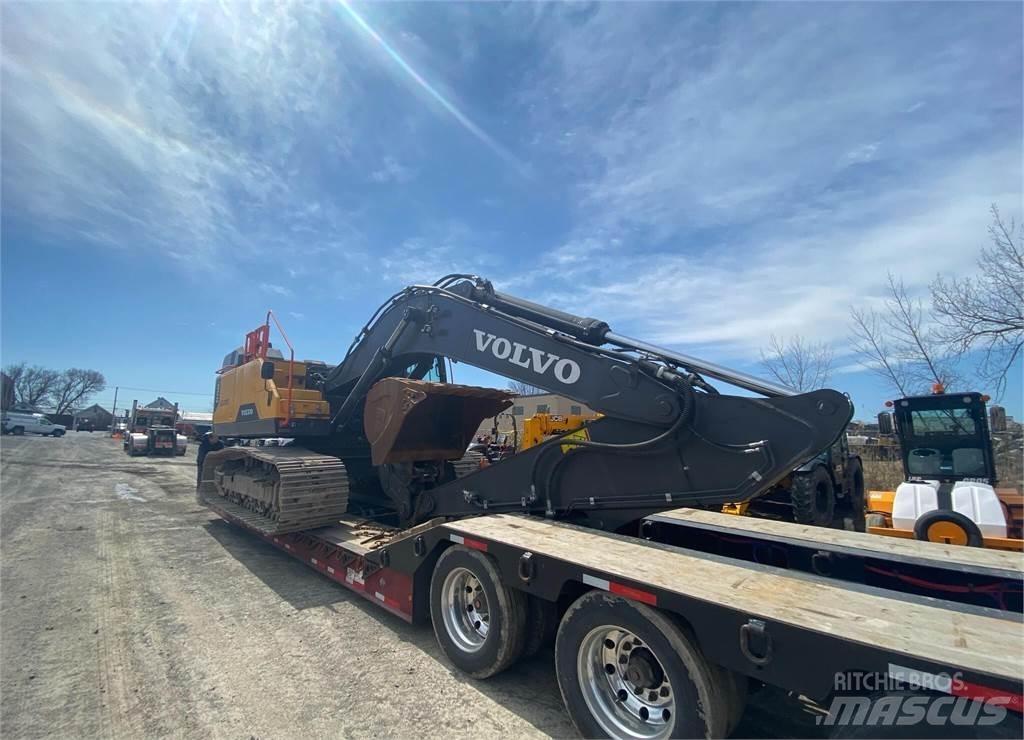 Volvo EC350EL Kāpurķēžu ekskavatori