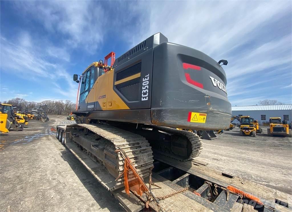 Volvo EC350EL Kāpurķēžu ekskavatori