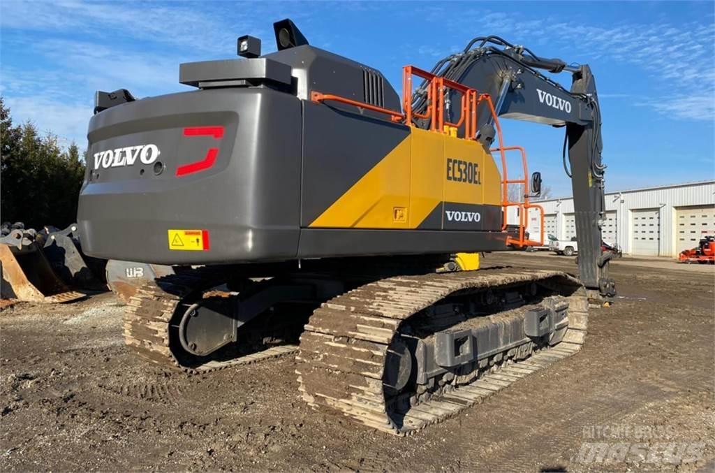 Volvo EC350EL Kāpurķēžu ekskavatori