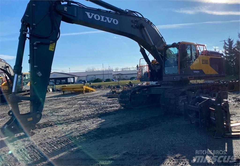 Volvo EC350EL Kāpurķēžu ekskavatori