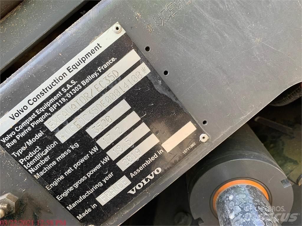 Volvo EC35D Mini ekskavatori < 7 t