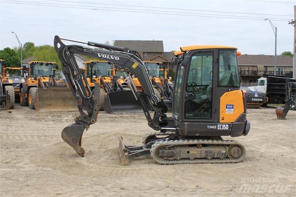 Volvo EC35D Mini ekskavatori < 7 t