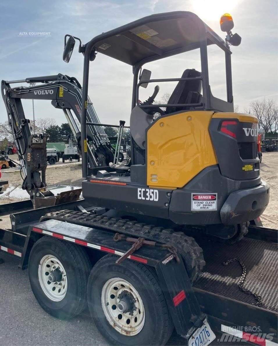 Volvo EC35D Mini ekskavatori < 7 t
