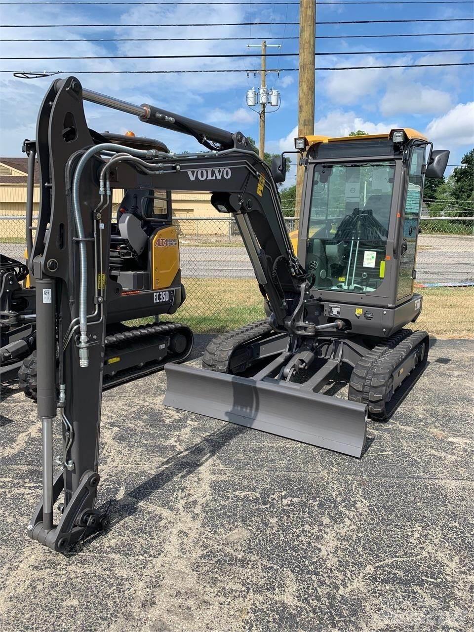 Volvo EC35D Mini ekskavatori < 7 t