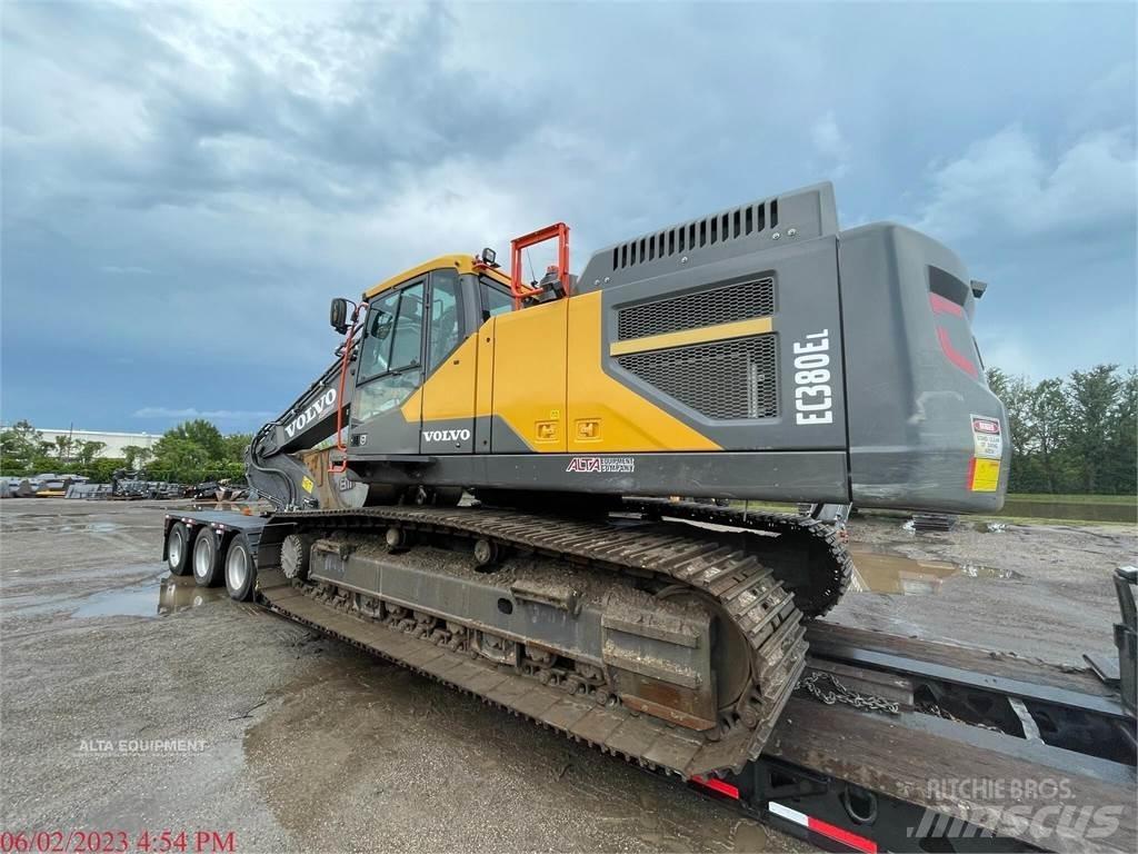 Volvo EC380EL Kāpurķēžu ekskavatori