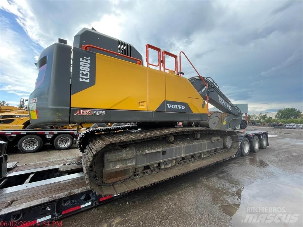 Volvo EC380EL Kāpurķēžu ekskavatori