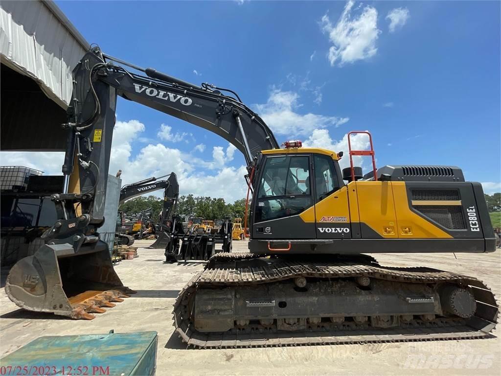 Volvo EC380EL Kāpurķēžu ekskavatori