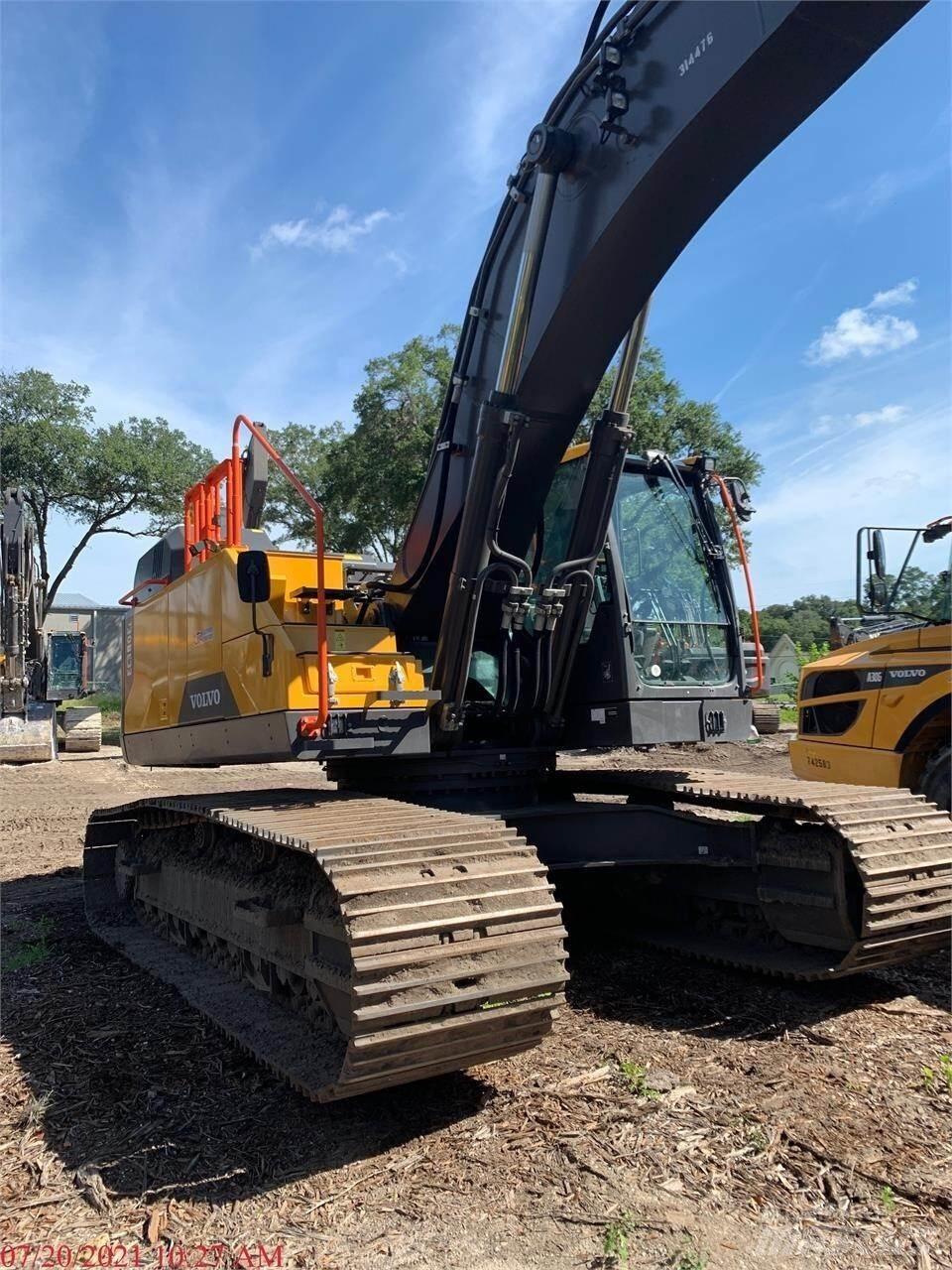 Volvo EC380EL Kāpurķēžu ekskavatori
