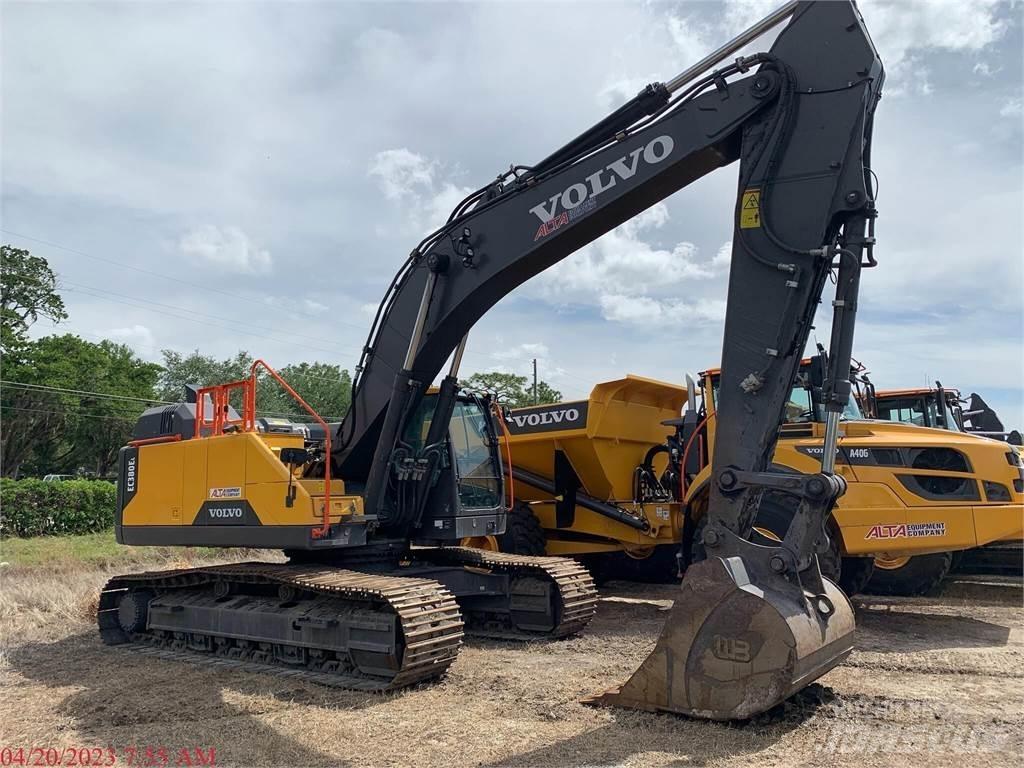 Volvo EC380EL Kāpurķēžu ekskavatori