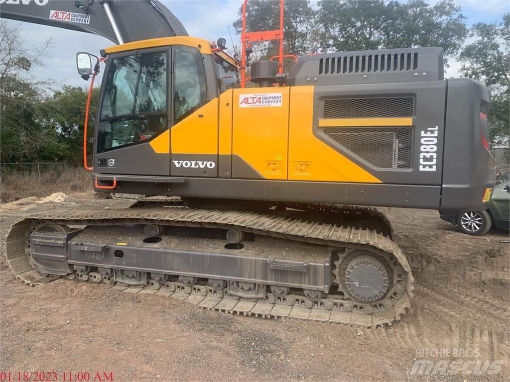 Volvo EC380EL Kāpurķēžu ekskavatori