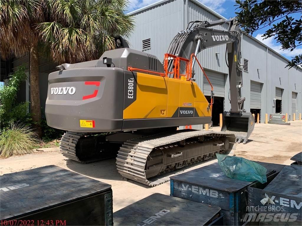 Volvo EC380EL Kāpurķēžu ekskavatori