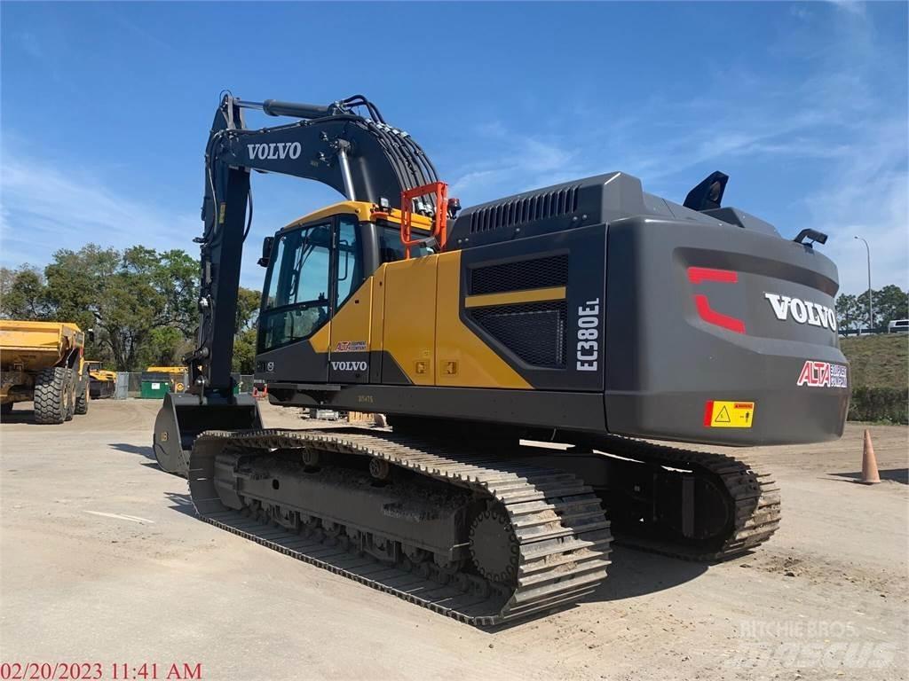 Volvo EC380EL Kāpurķēžu ekskavatori