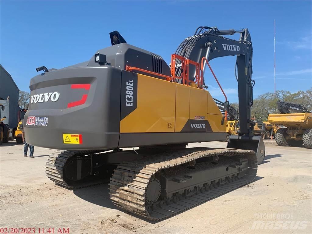 Volvo EC380EL Kāpurķēžu ekskavatori