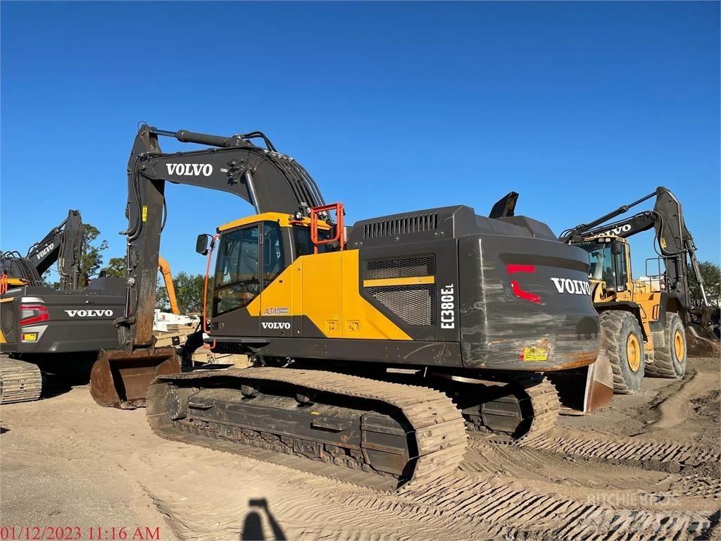 Volvo EC380EL Kāpurķēžu ekskavatori