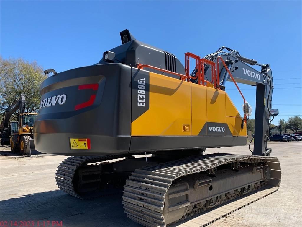 Volvo EC380EL Kāpurķēžu ekskavatori