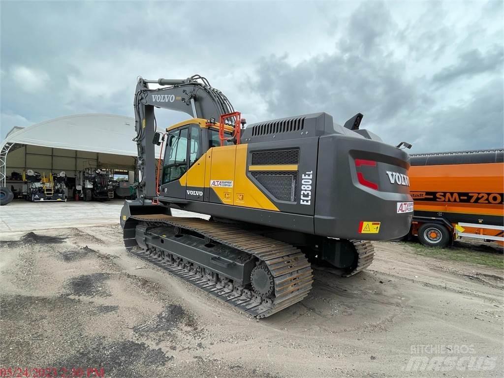 Volvo EC380EL Kāpurķēžu ekskavatori