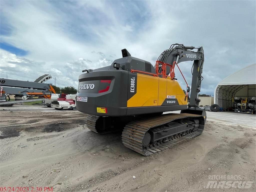 Volvo EC380EL Kāpurķēžu ekskavatori