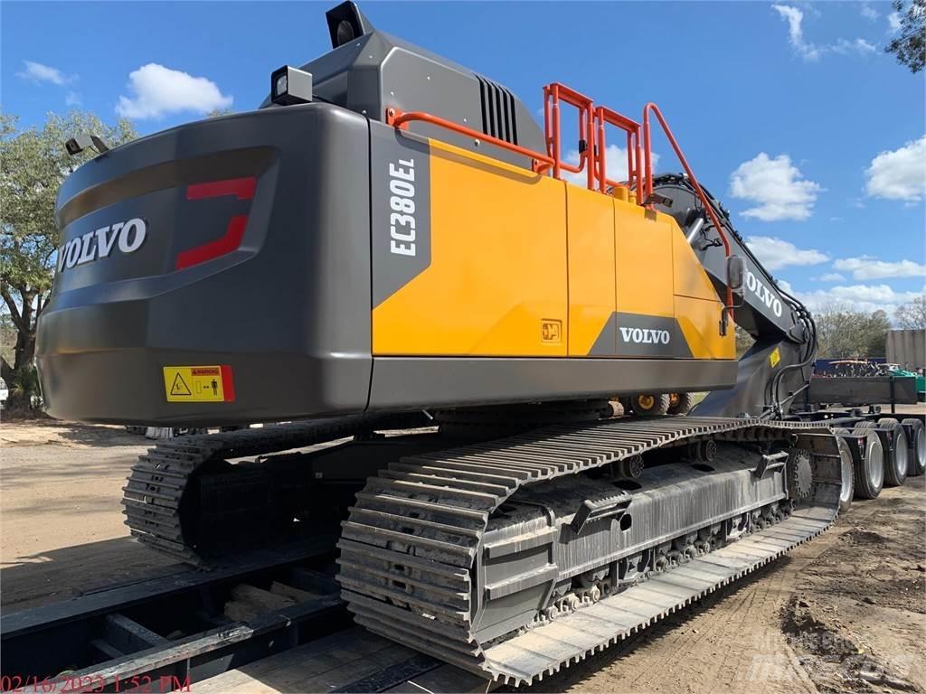 Volvo EC380EL Kāpurķēžu ekskavatori