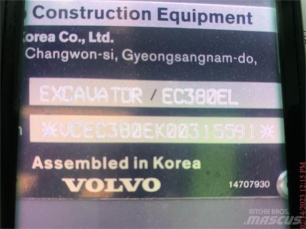 Volvo EC380EL Kāpurķēžu ekskavatori