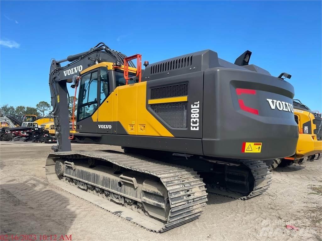 Volvo EC380EL Kāpurķēžu ekskavatori
