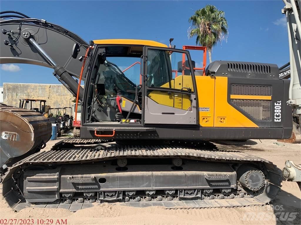 Volvo EC380EL Kāpurķēžu ekskavatori