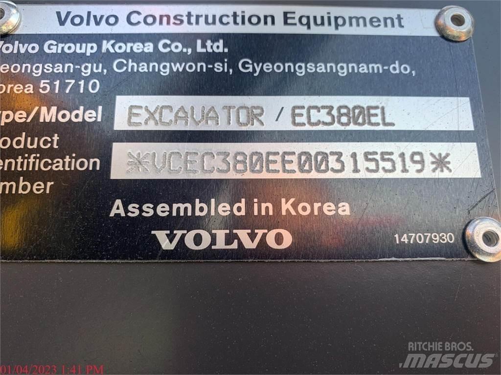 Volvo EC380EL Kāpurķēžu ekskavatori