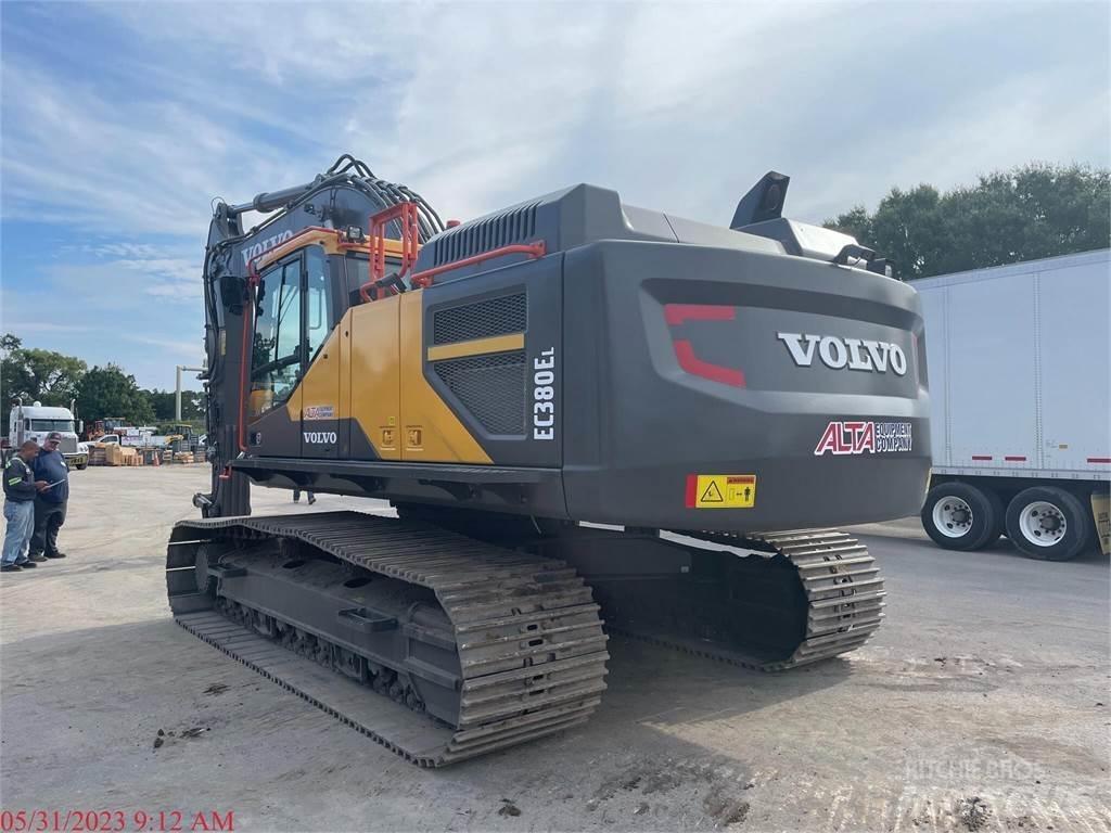 Volvo EC380EL Kāpurķēžu ekskavatori