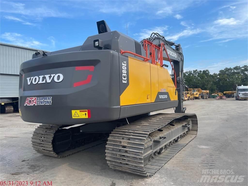 Volvo EC380EL Kāpurķēžu ekskavatori