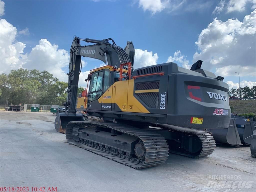 Volvo EC380EL Kāpurķēžu ekskavatori