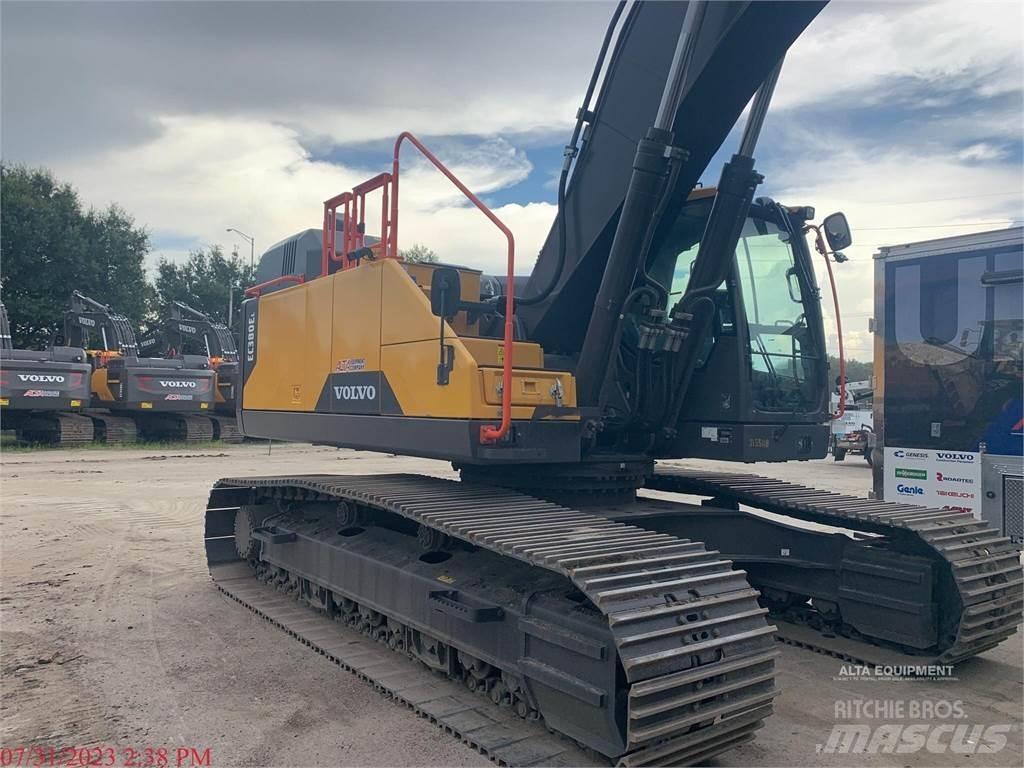 Volvo EC380EL Kāpurķēžu ekskavatori