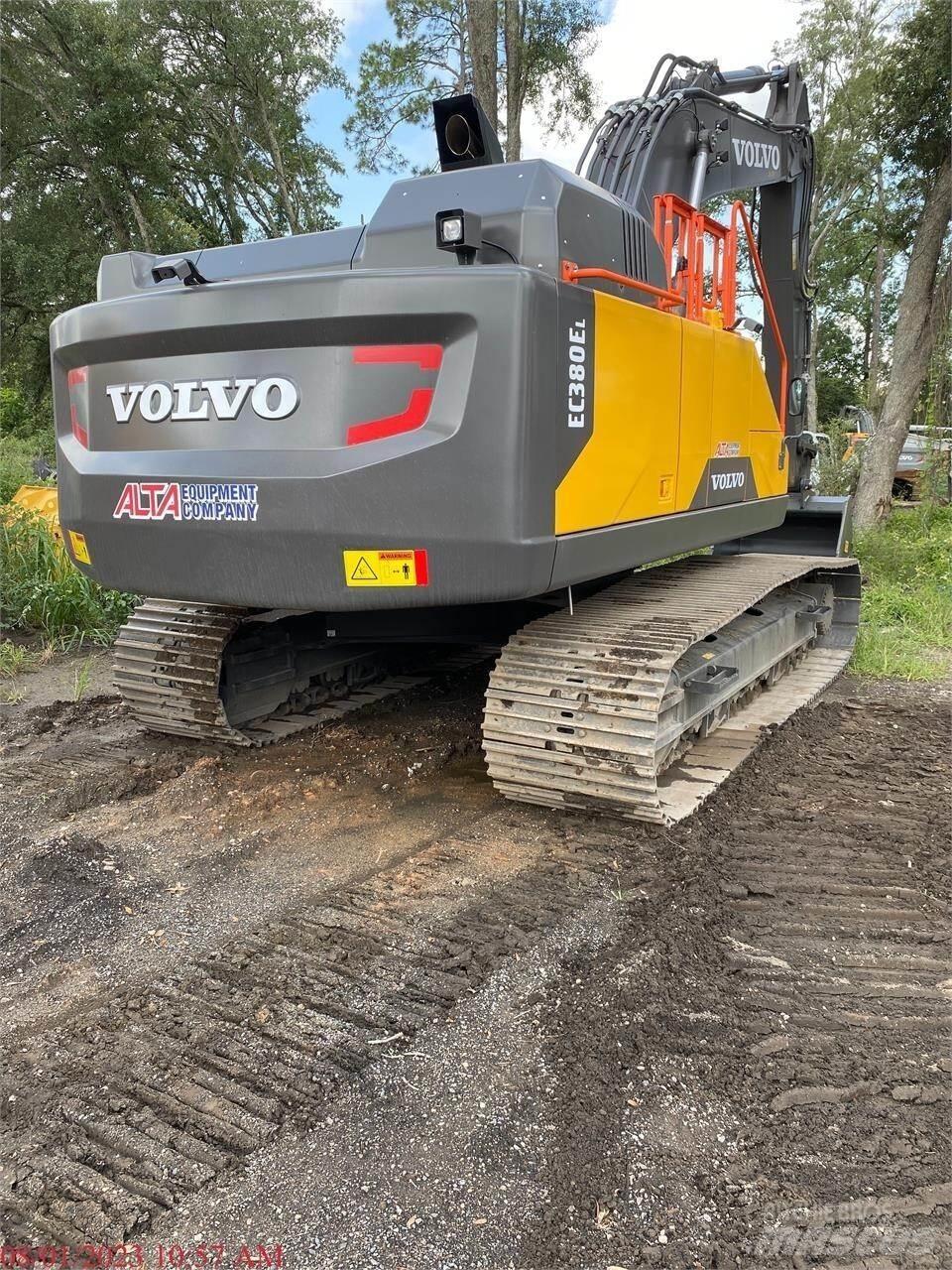 Volvo EC380EL Kāpurķēžu ekskavatori
