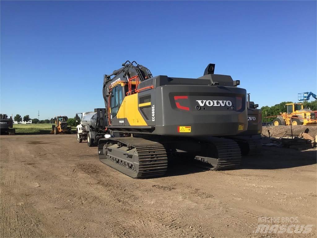Volvo EC480EL Kāpurķēžu ekskavatori