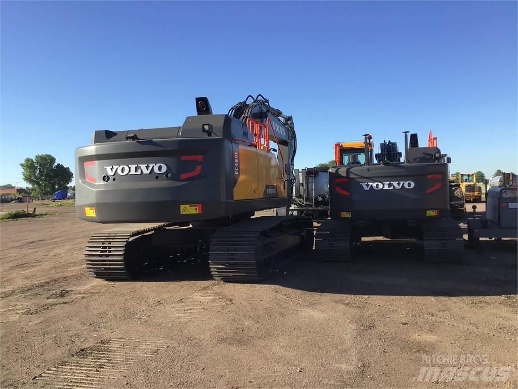 Volvo EC480EL Kāpurķēžu ekskavatori