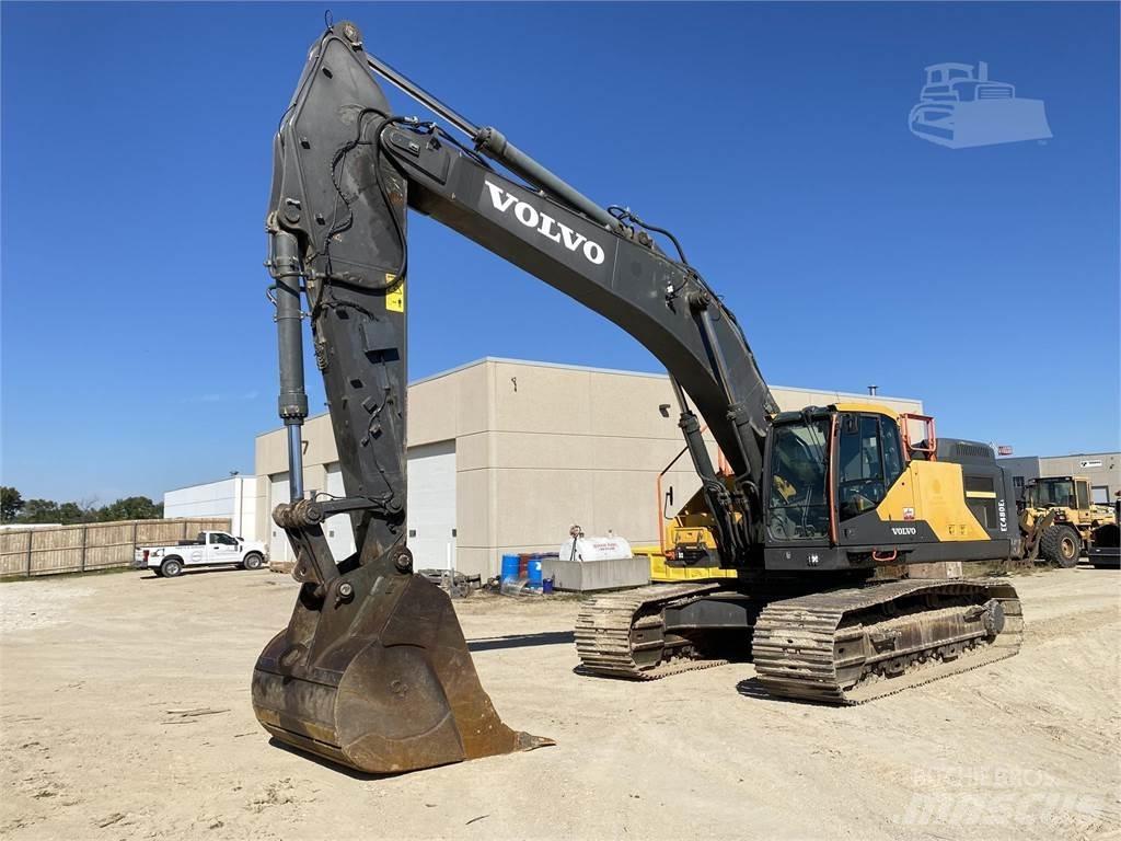 Volvo EC480EL Kāpurķēžu ekskavatori