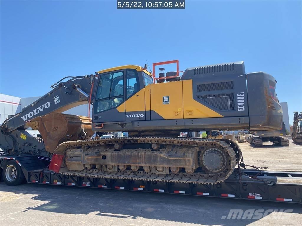 Volvo EC480EL Kāpurķēžu ekskavatori